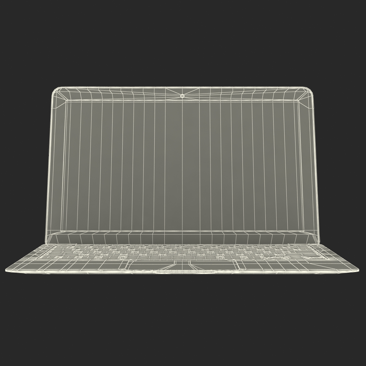 MacBook Air 11 inch 3D model