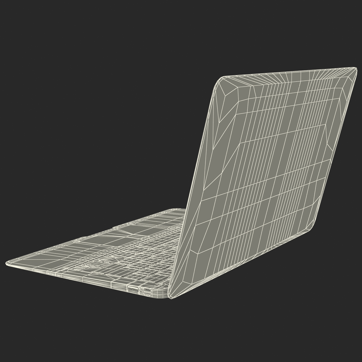 MacBook Air 11 inch 3D model