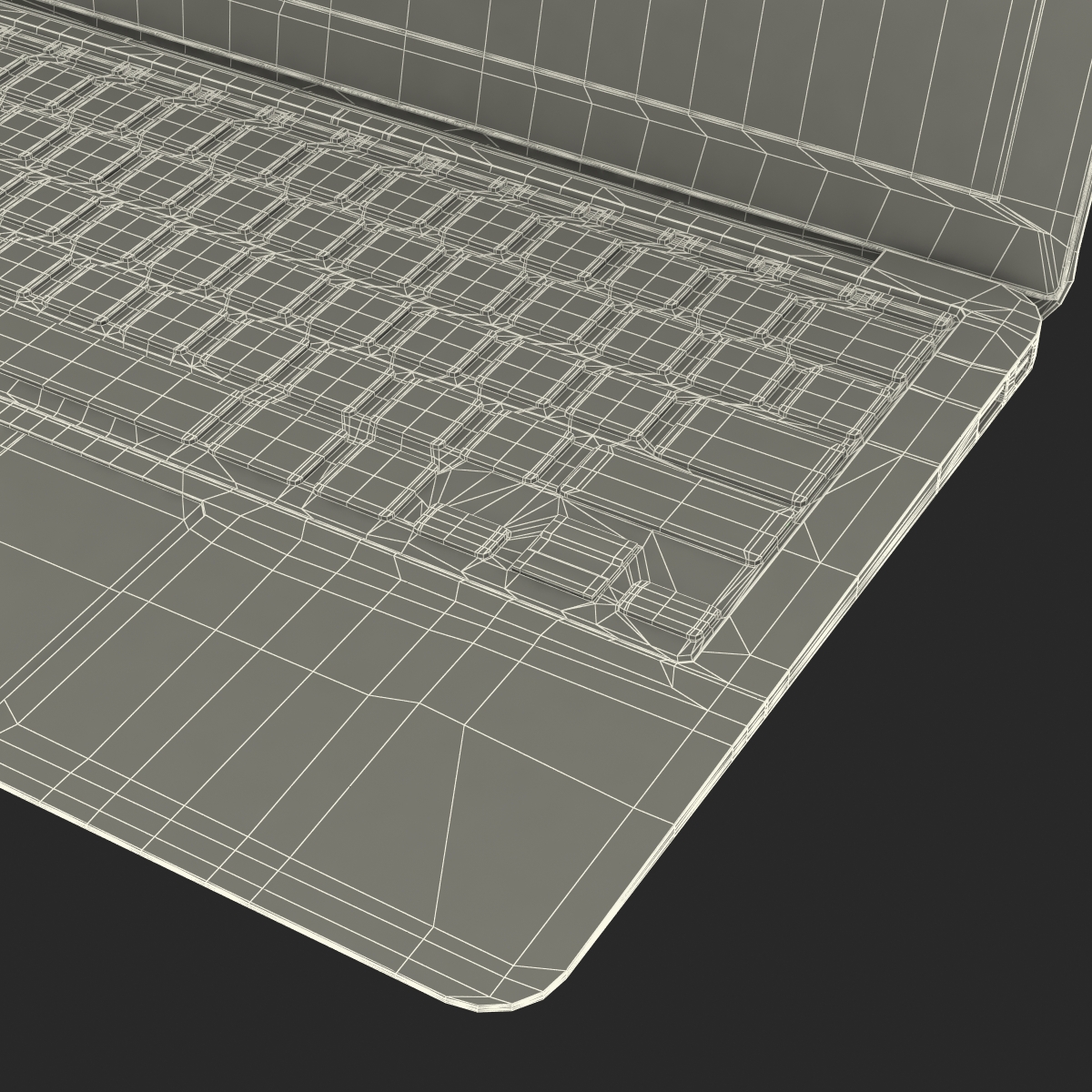 MacBook Air 11 inch 3D model