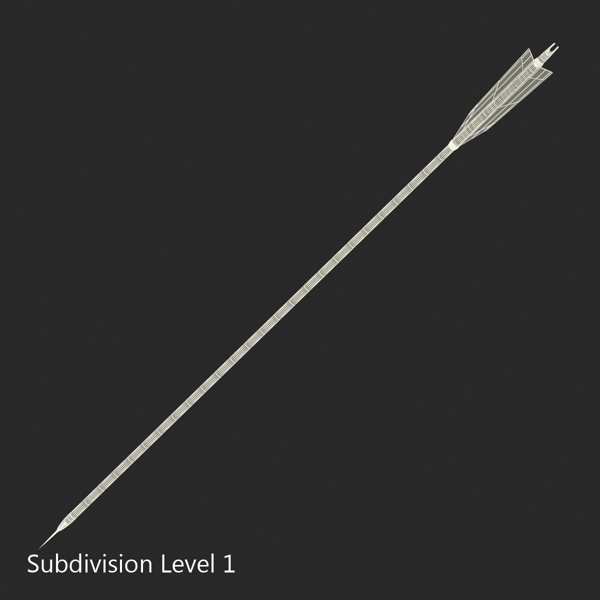 Bow Arrow 3D model