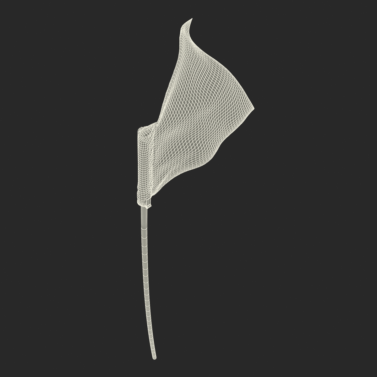 3D Golf Flag 3