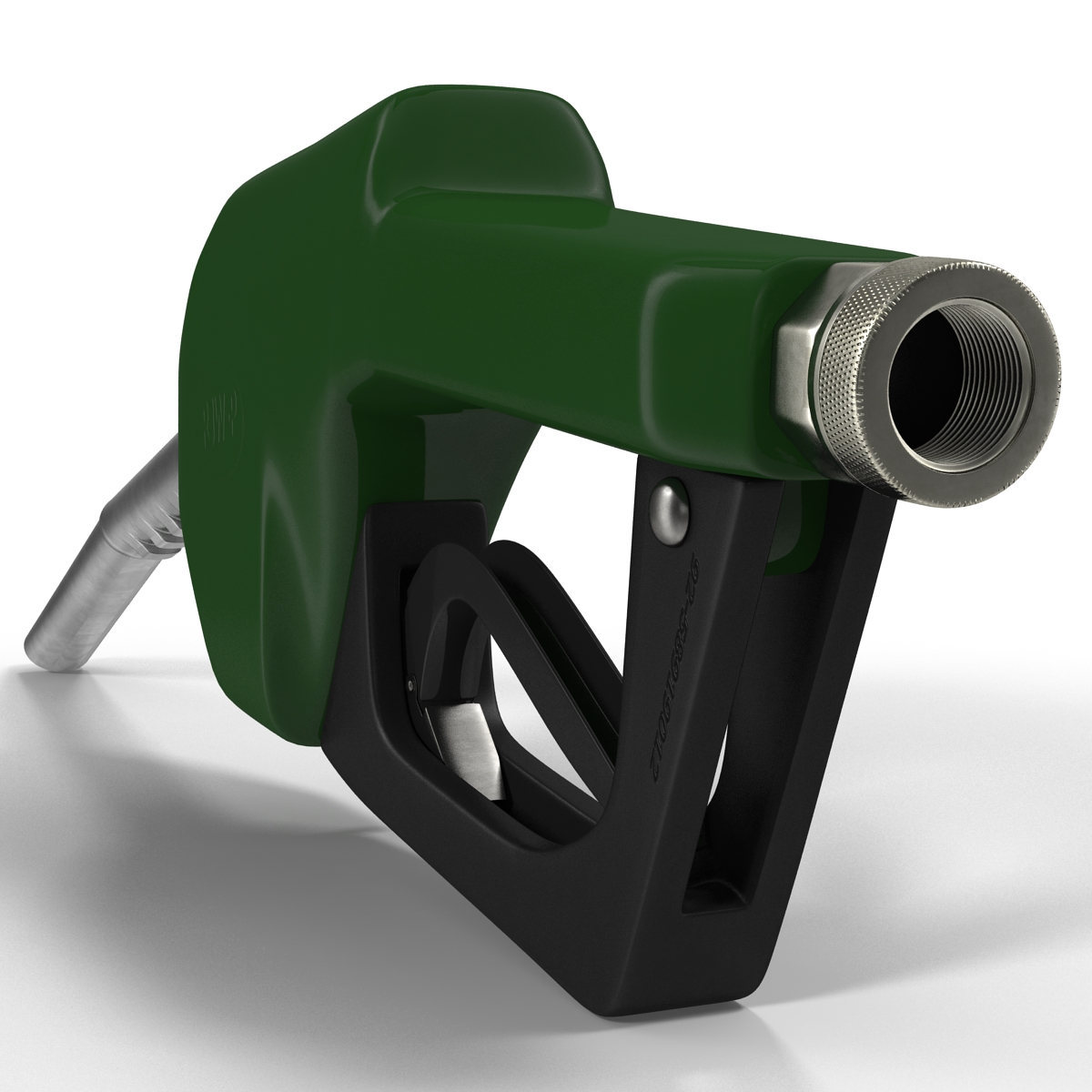 Gas Pump Green 3D model