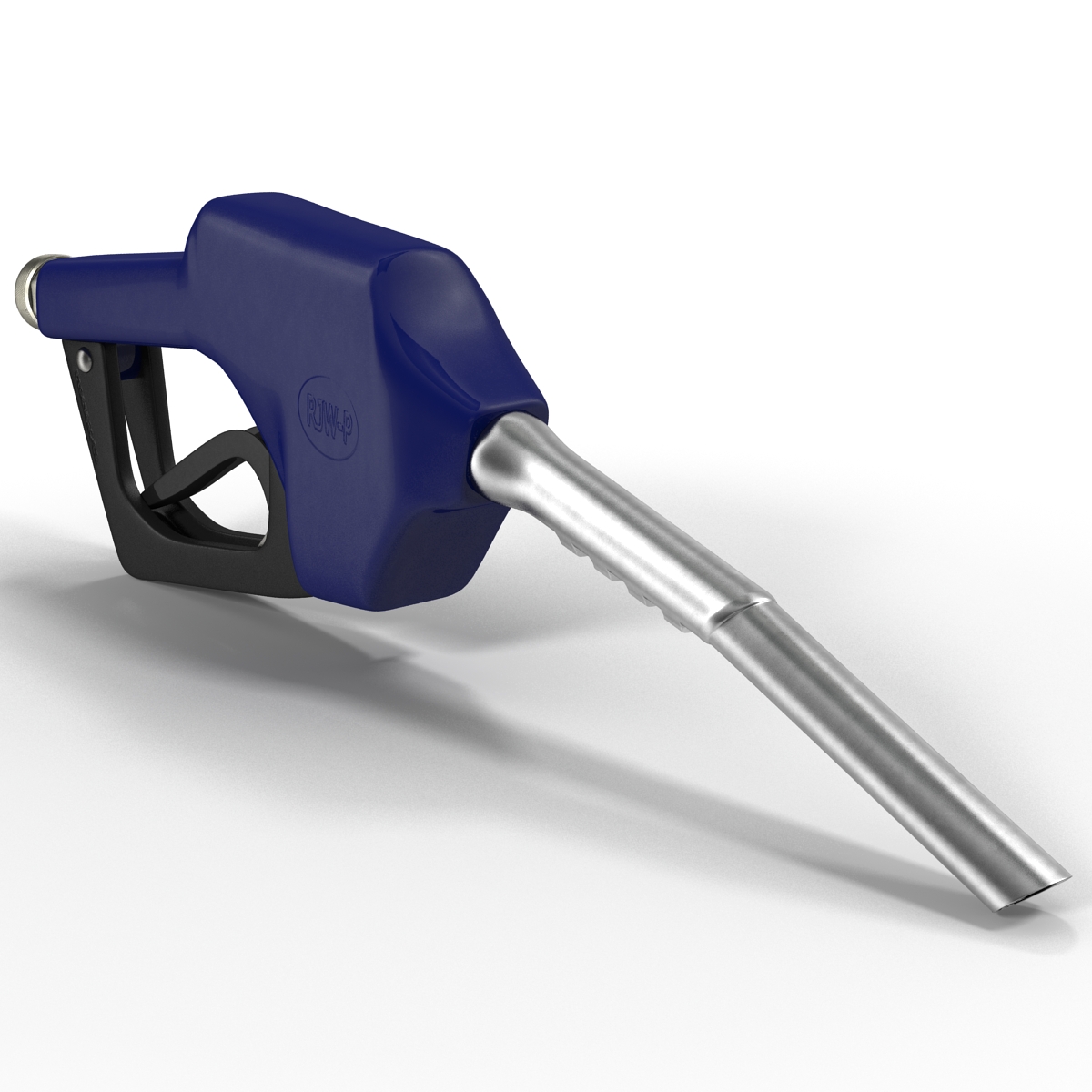 3D Gas Pump Blue model