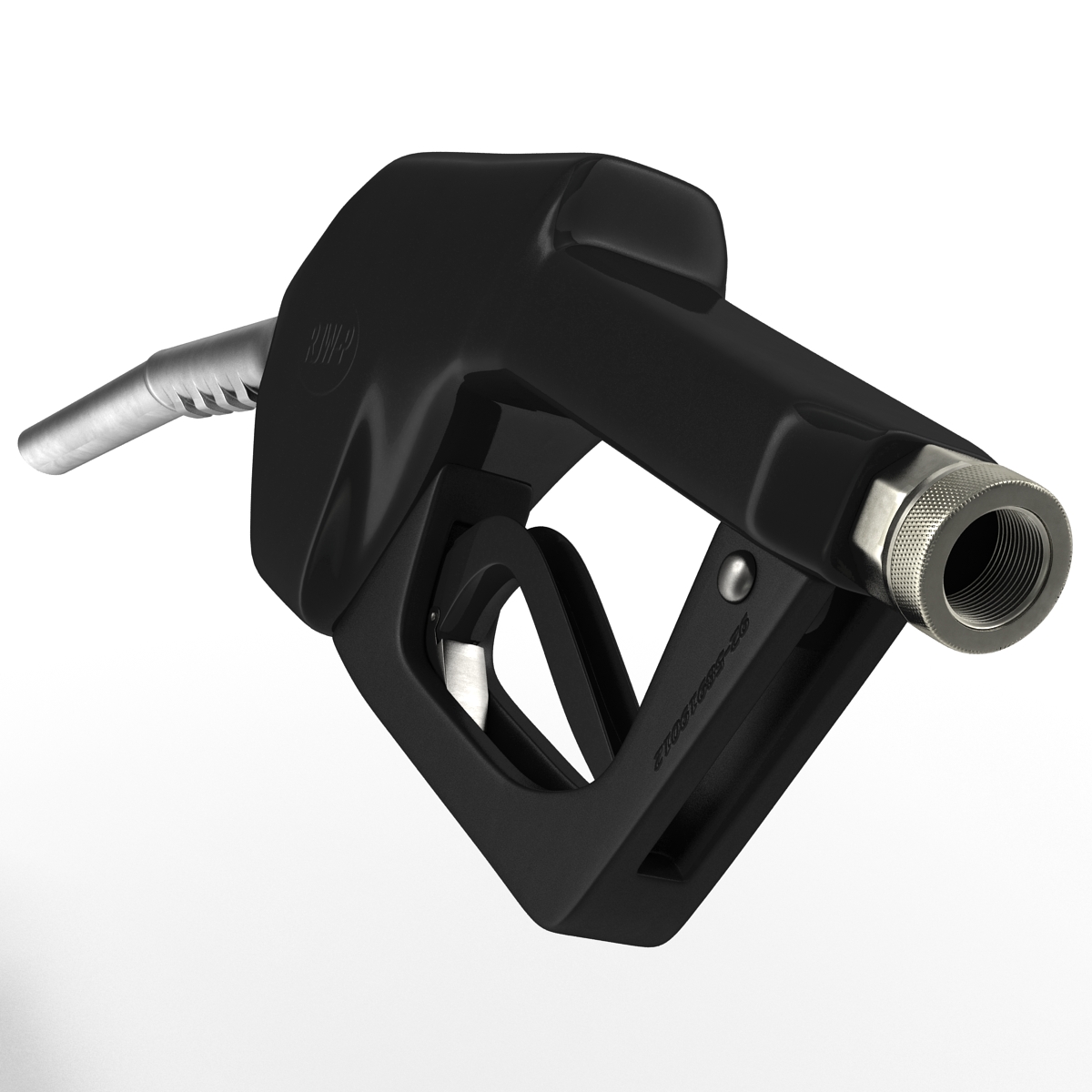 Gas Pump Black 3D model