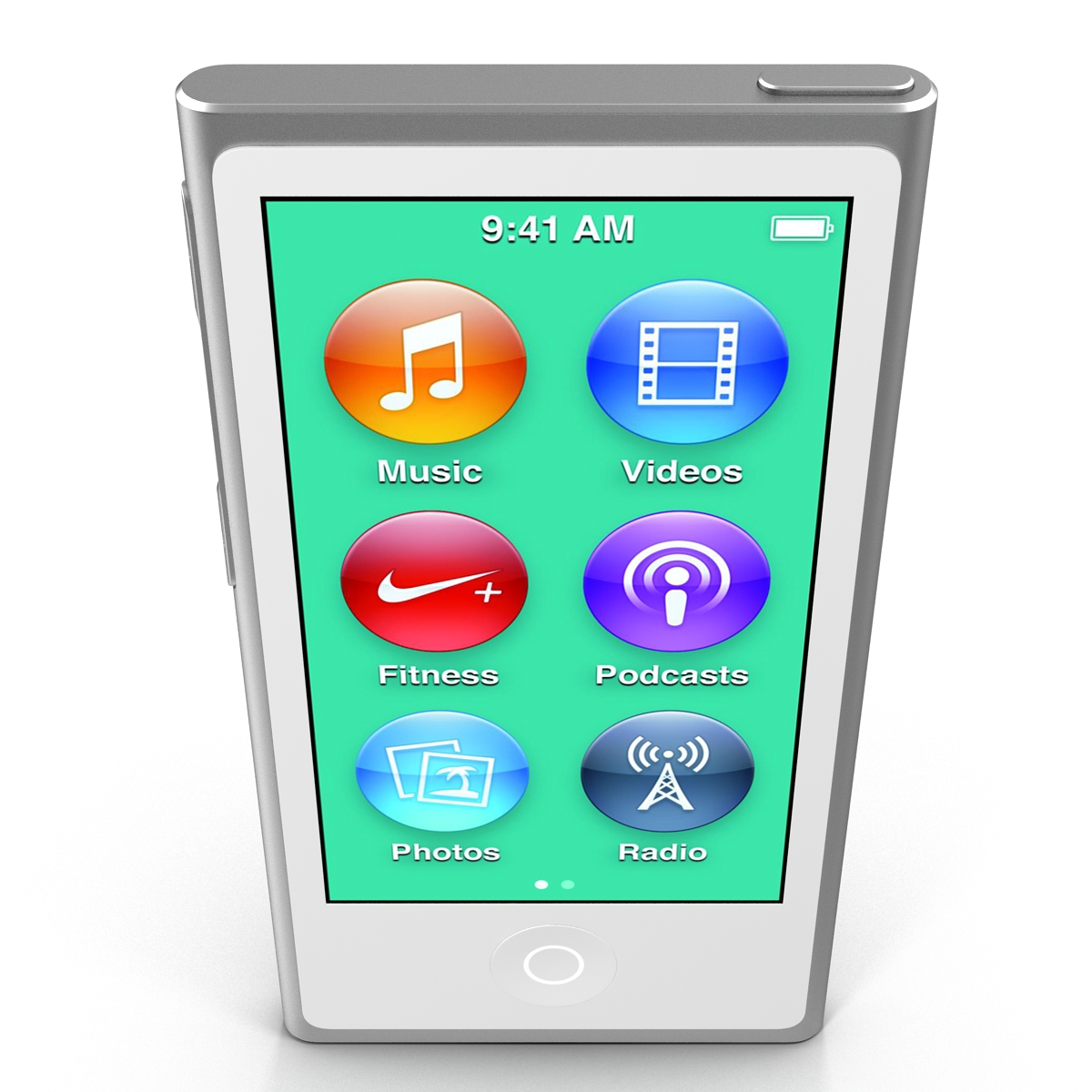 iPod Nano Grey 3D model