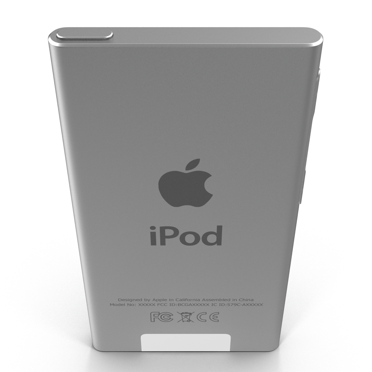 iPod Nano Grey 3D model