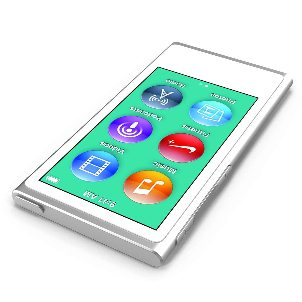 iPod Nano Grey 3D model