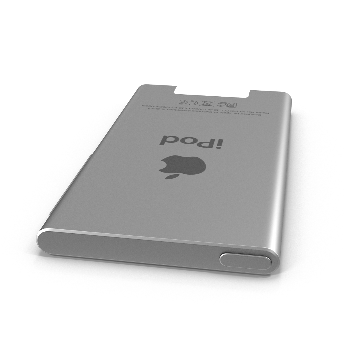 iPod Nano Grey 3D model