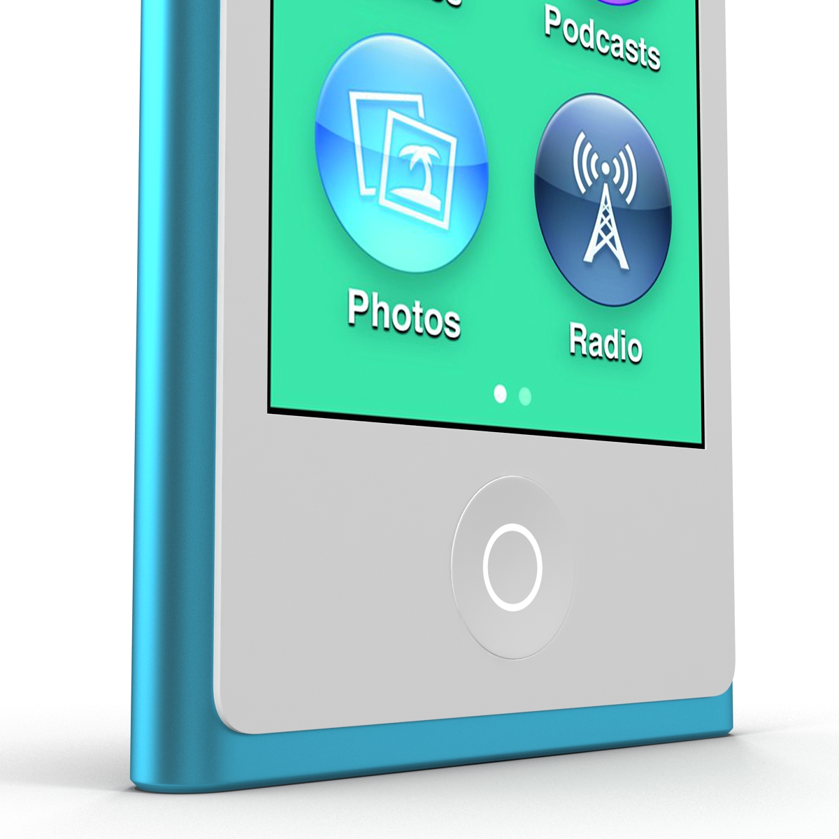 iPod Nano Blue 3D model