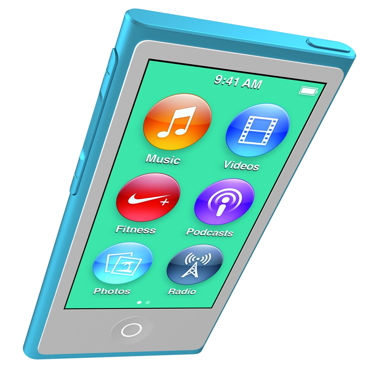 iPod Nano Blue 3D model