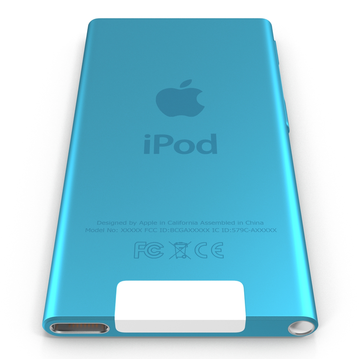 iPod Nano Blue 3D model