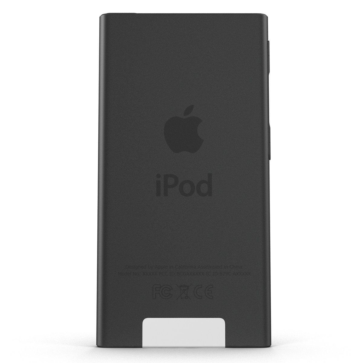 3D model iPod Nano Black