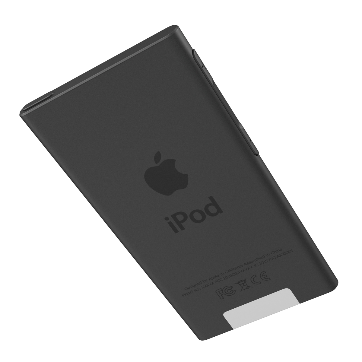 3D model iPod Nano Black