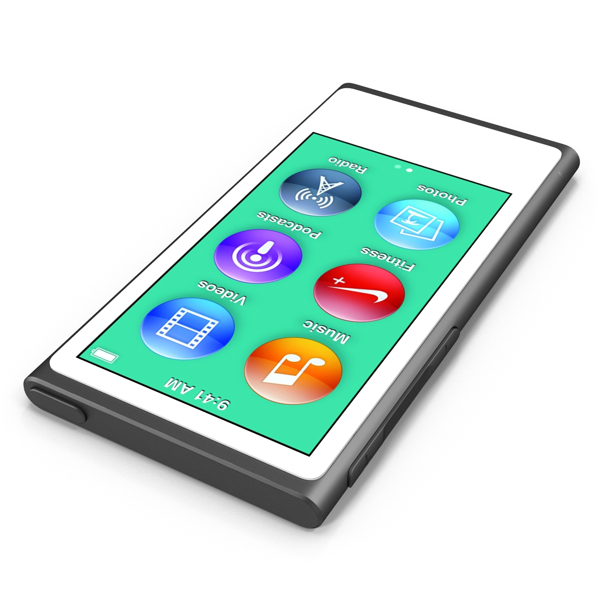 3D model iPod Nano Black