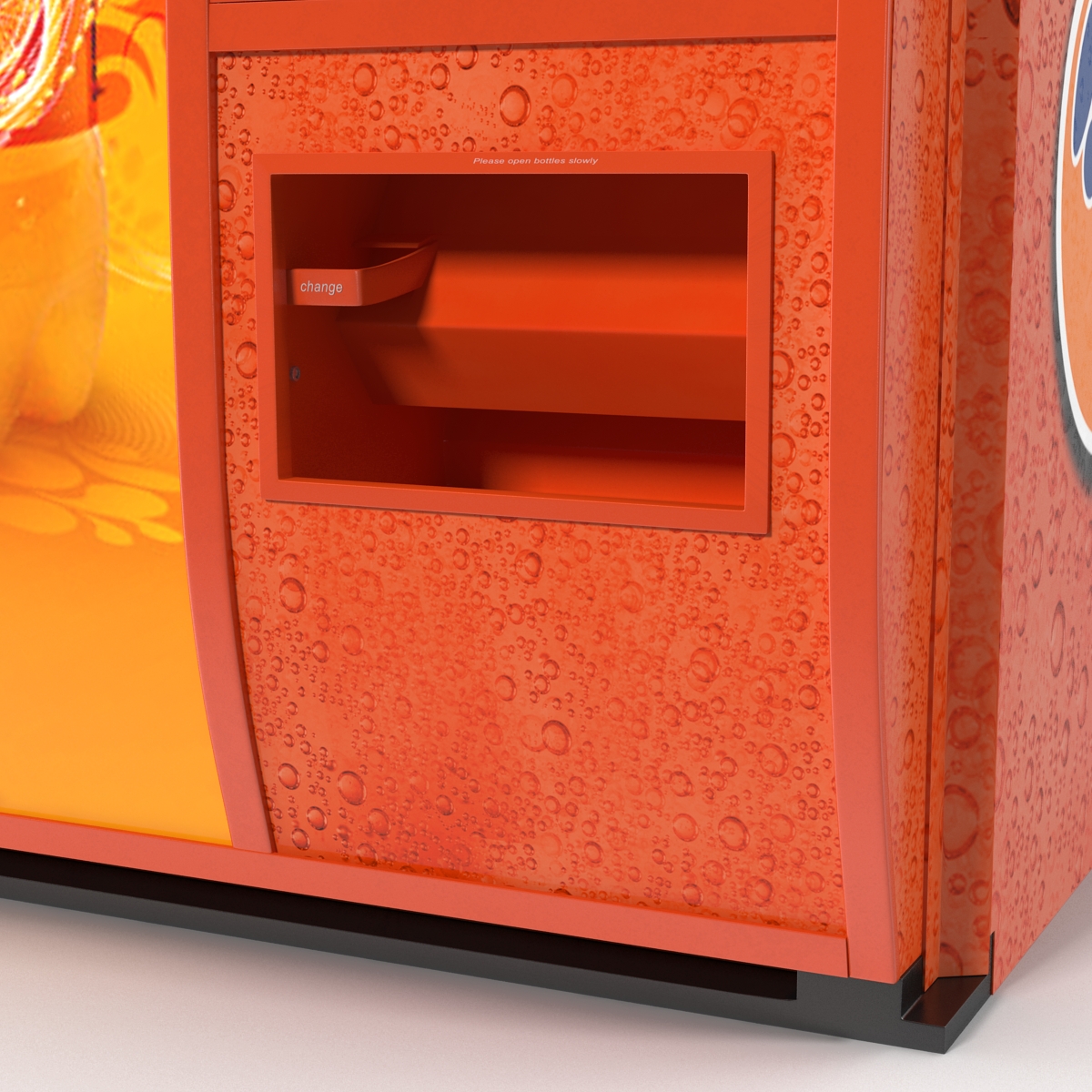 3D Fanta Vending Machine