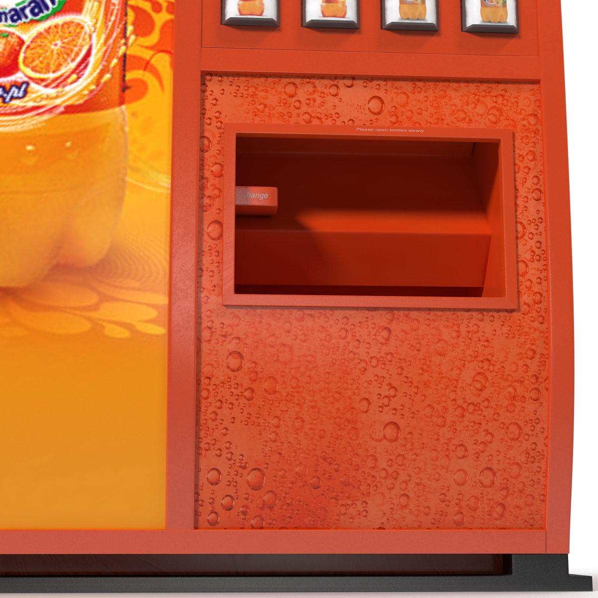 3D Fanta Vending Machine