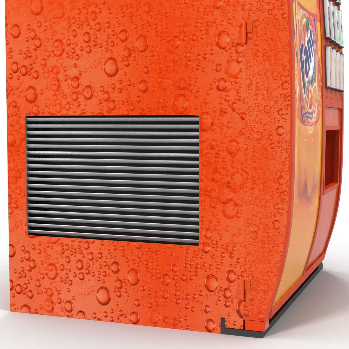 3D Fanta Vending Machine