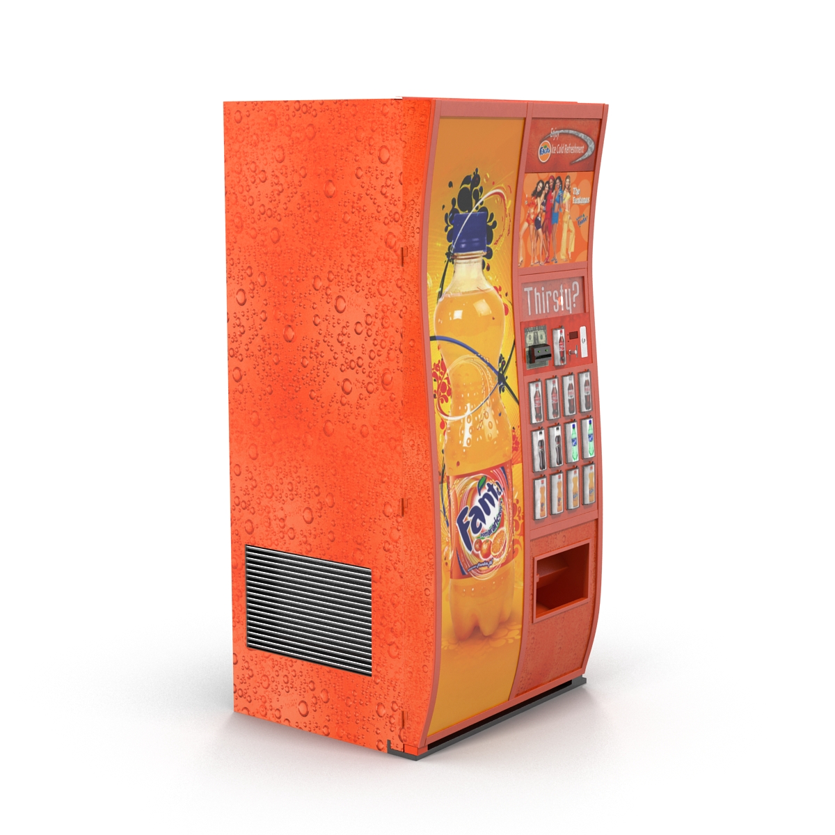 3D Fanta Vending Machine