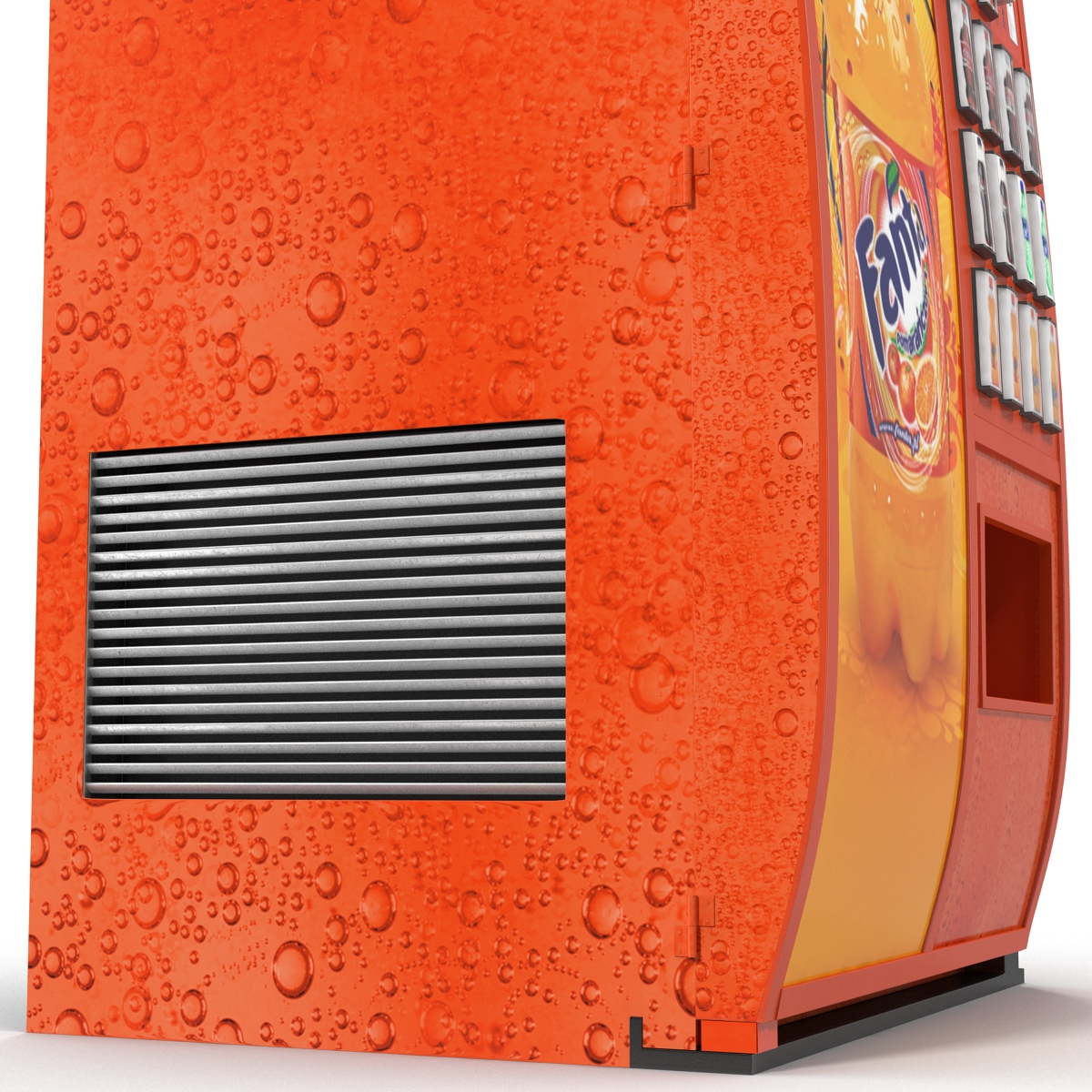 3D Fanta Vending Machine