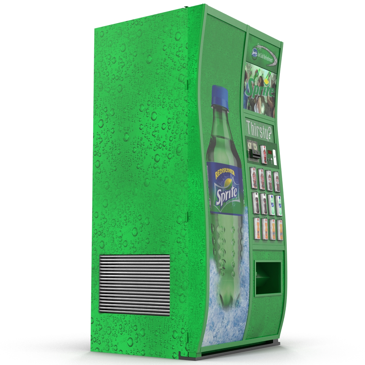 Sprite Vending Machine 3D