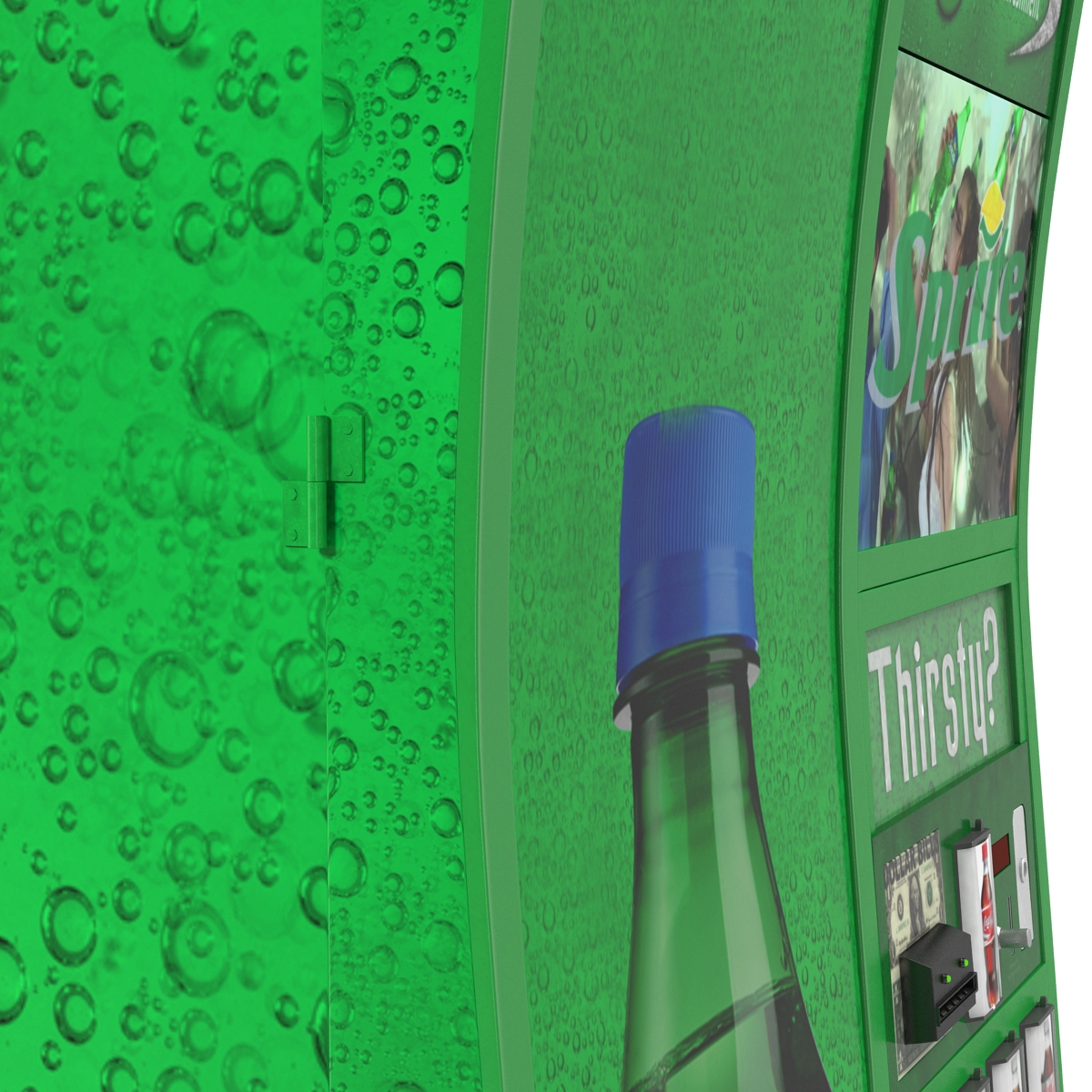 Sprite Vending Machine 3D