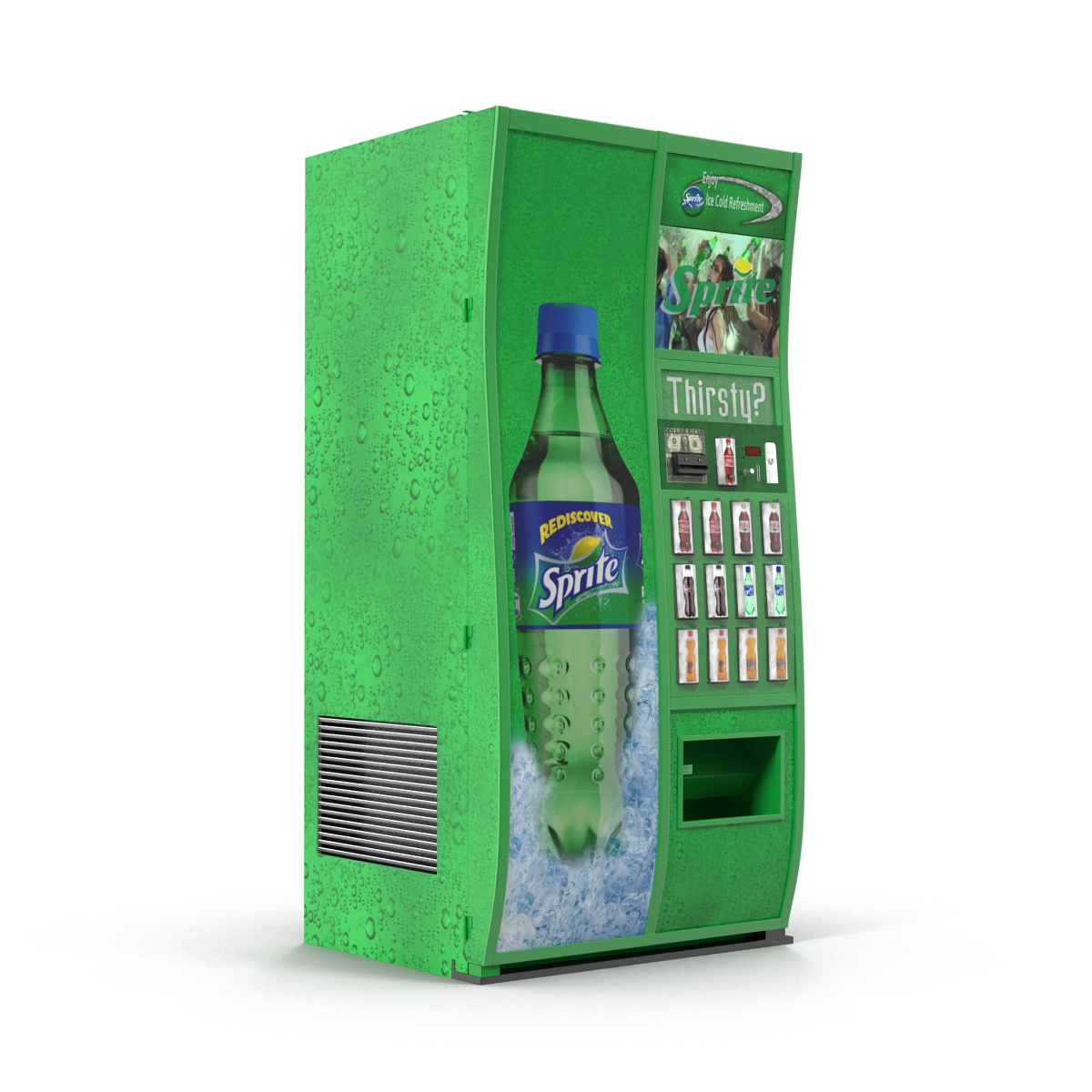 Sprite Vending Machine 3D