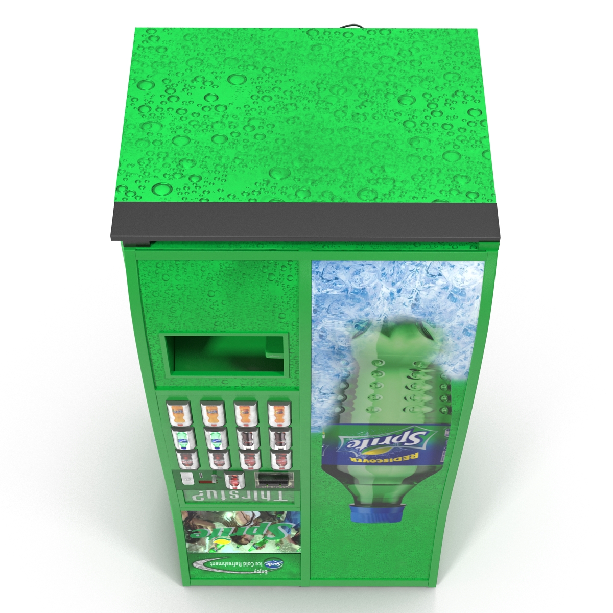 Sprite Vending Machine 3D