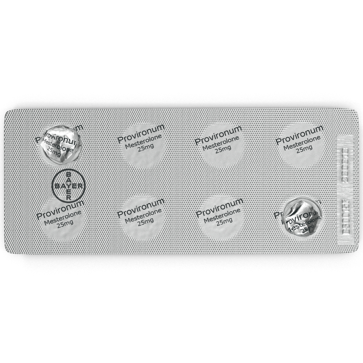 Small Round Blister Pill Pack 3D model