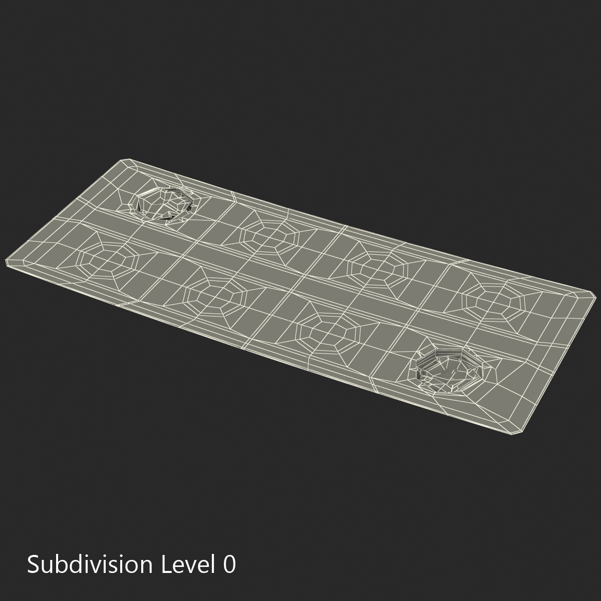 Small Round Blister Pill Pack 3D model