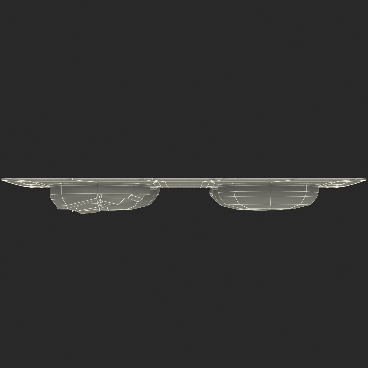 Small Round Blister Pill Pack 3D model