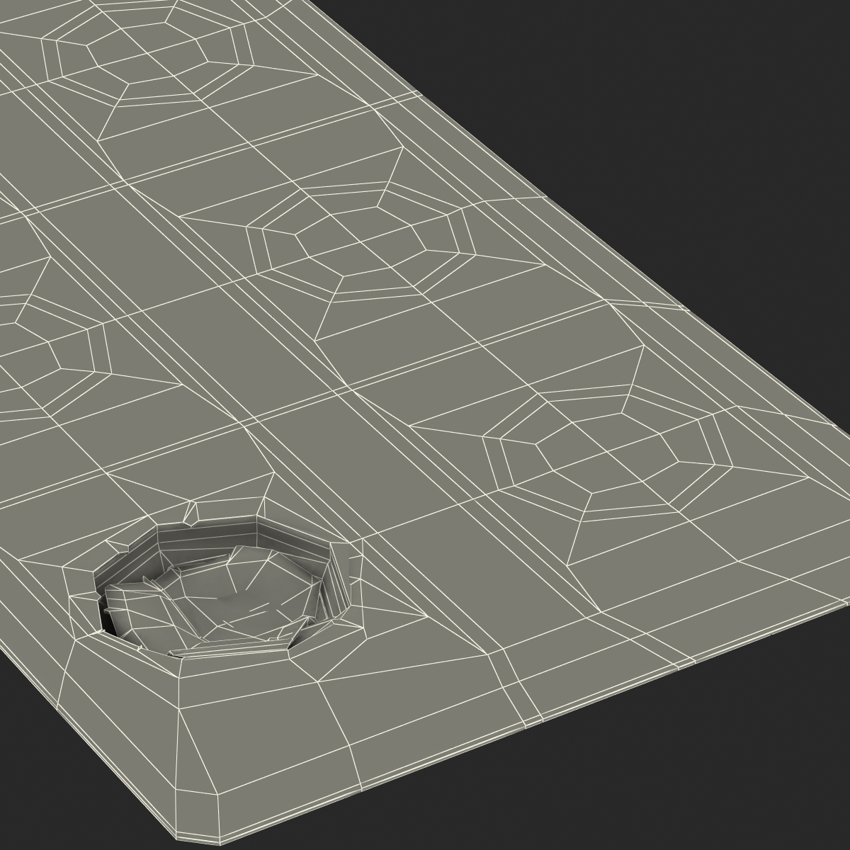 Small Round Blister Pill Pack 3D model