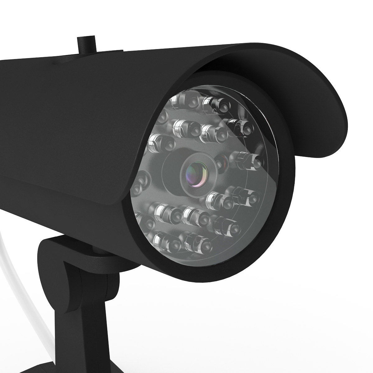 3D Security Camera 2 Black model