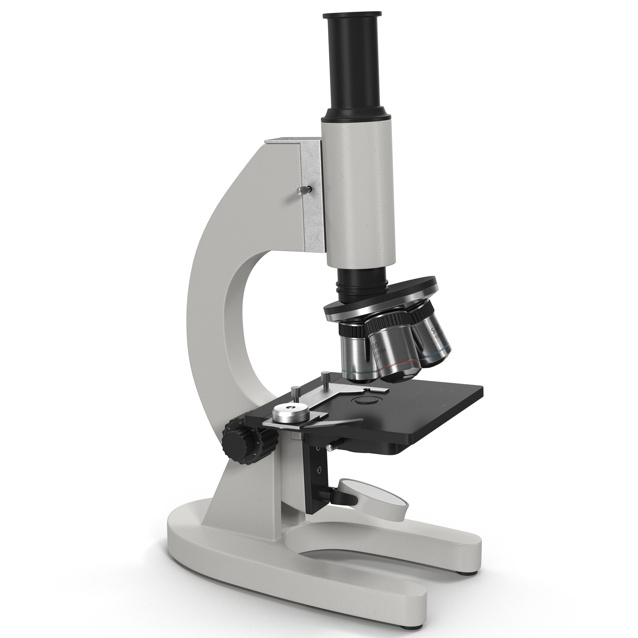 3D Medical Microscope model