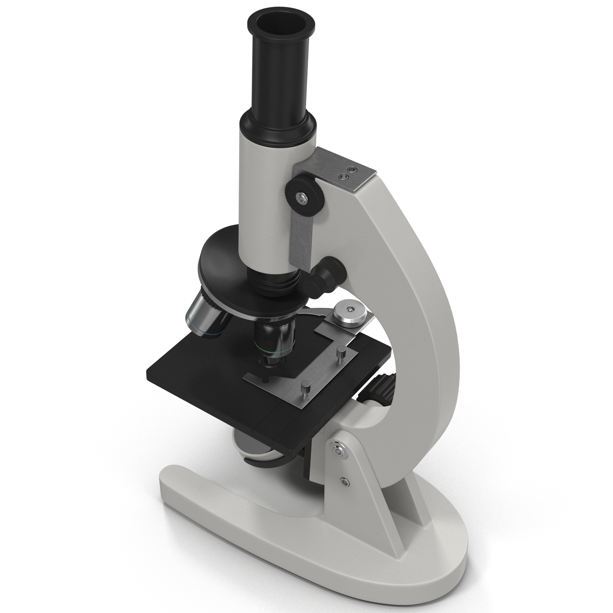 3D Medical Microscope model