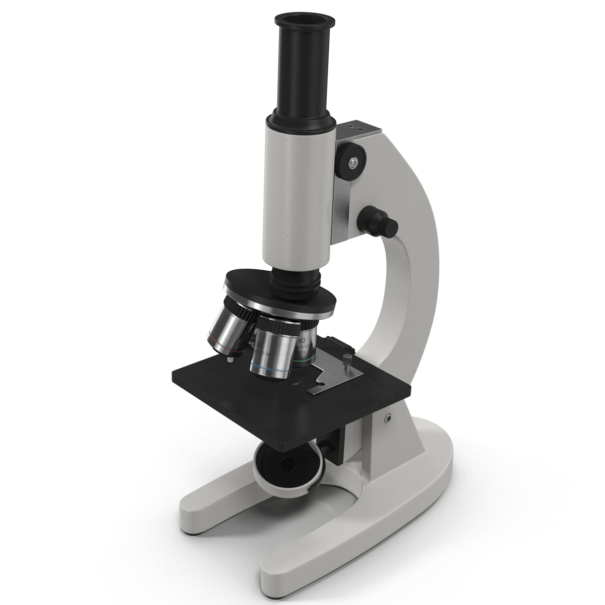 3D Medical Microscope model