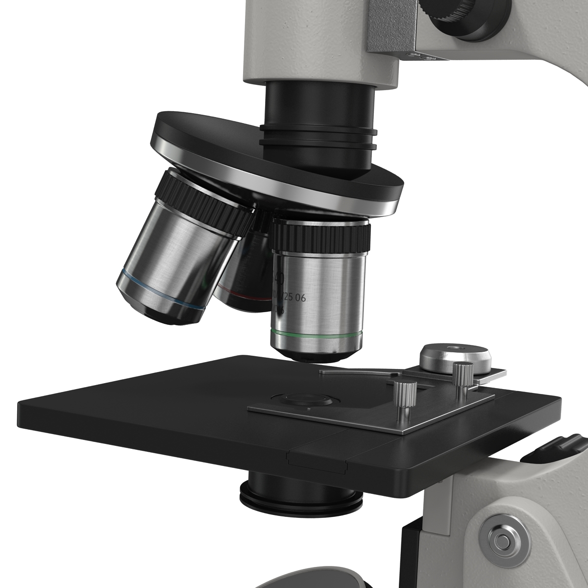 3D Medical Microscope model