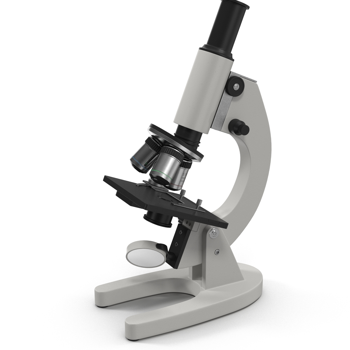 3D Medical Microscope model