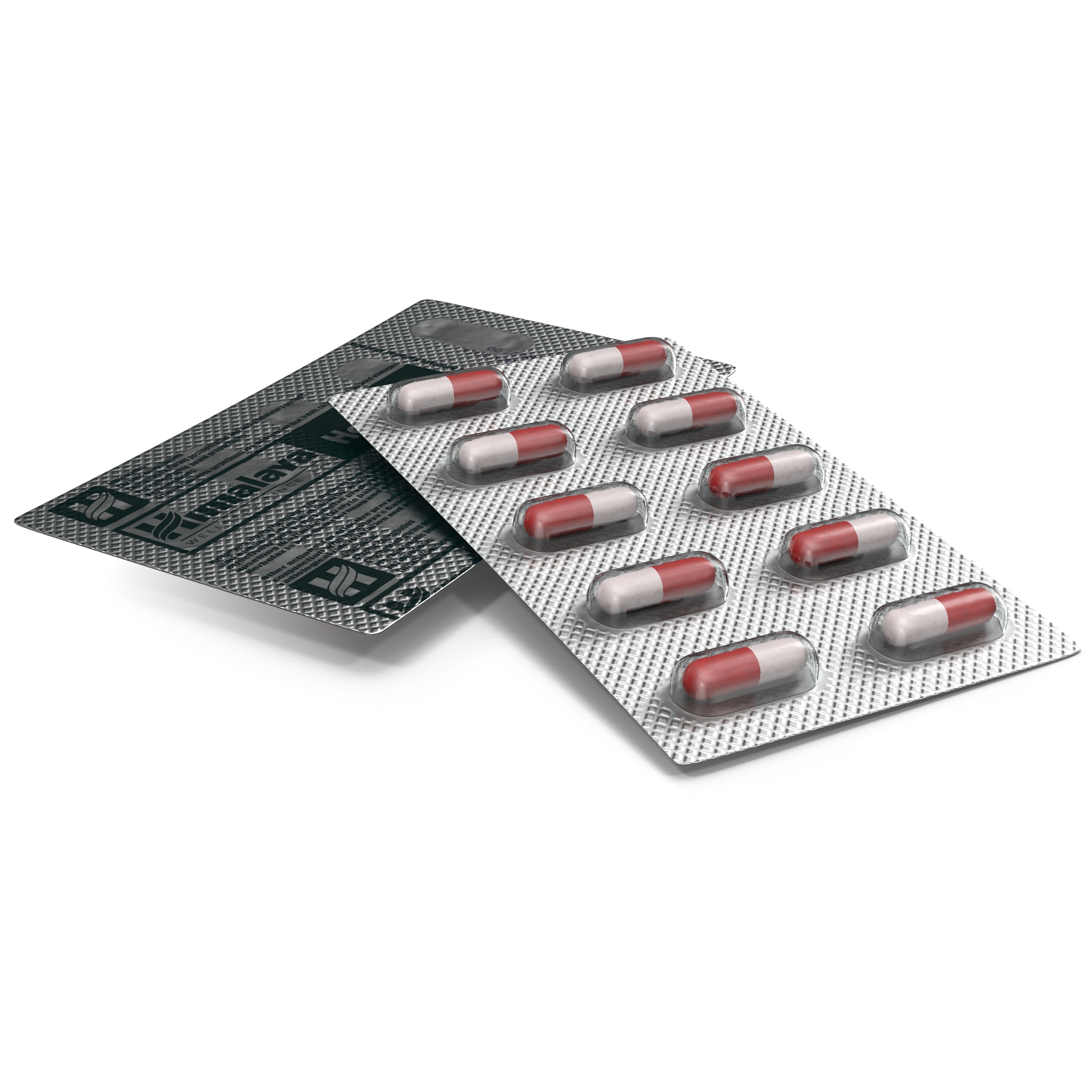 3D model Capsule Blister Pill Pack
