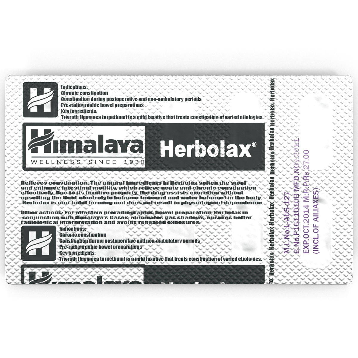 3D model Capsule Blister Pill Pack