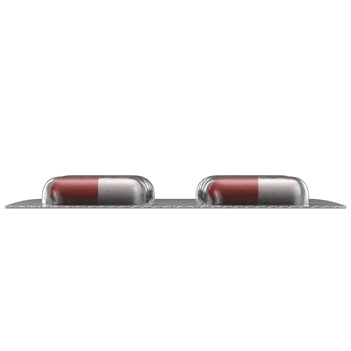 3D model Capsule Blister Pill Pack