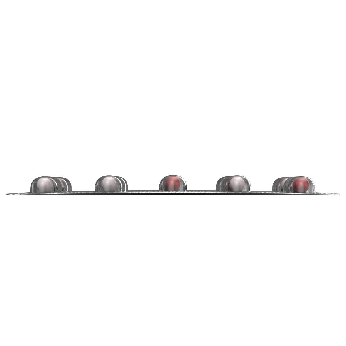 3D model Capsule Blister Pill Pack