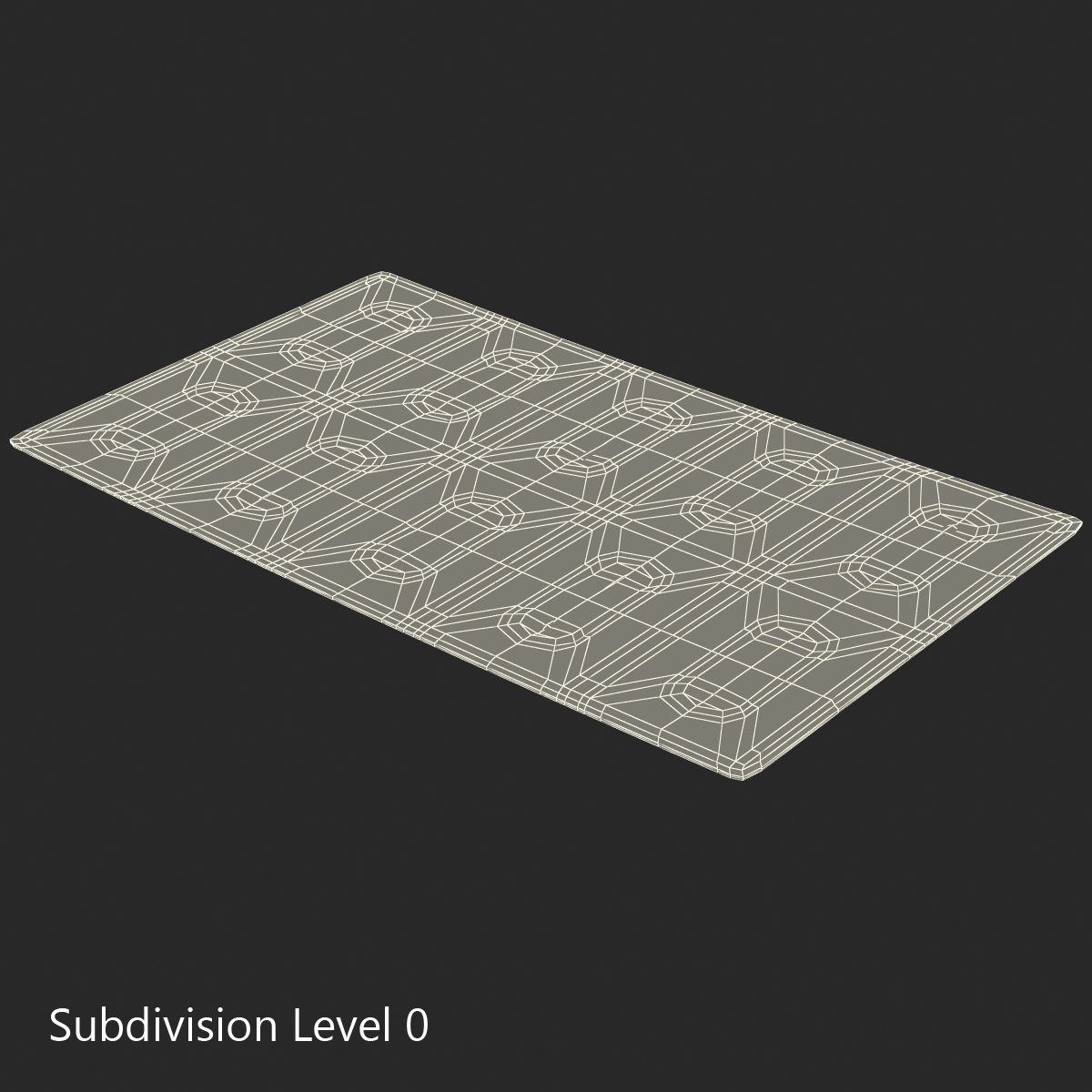 3D model Capsule Blister Pill Pack