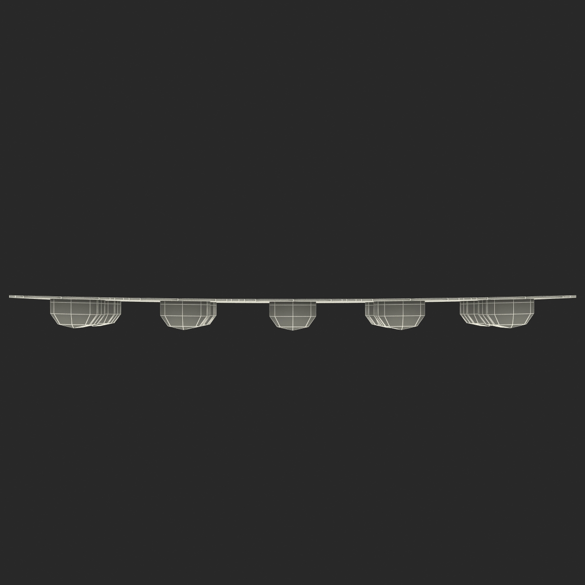 3D model Capsule Blister Pill Pack
