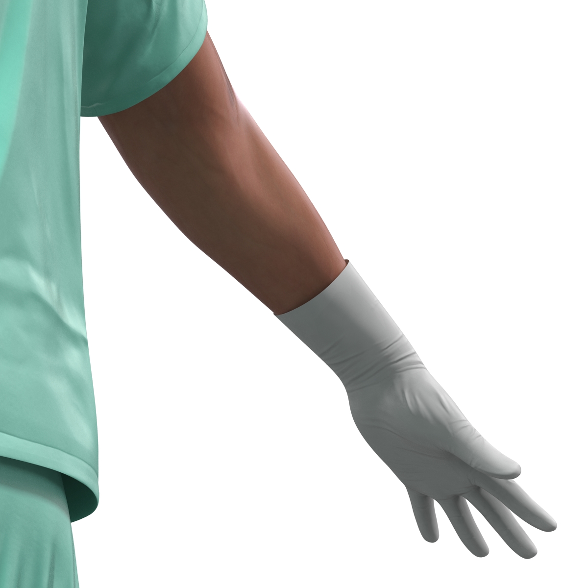 Male Surgeon Caucasian 3D