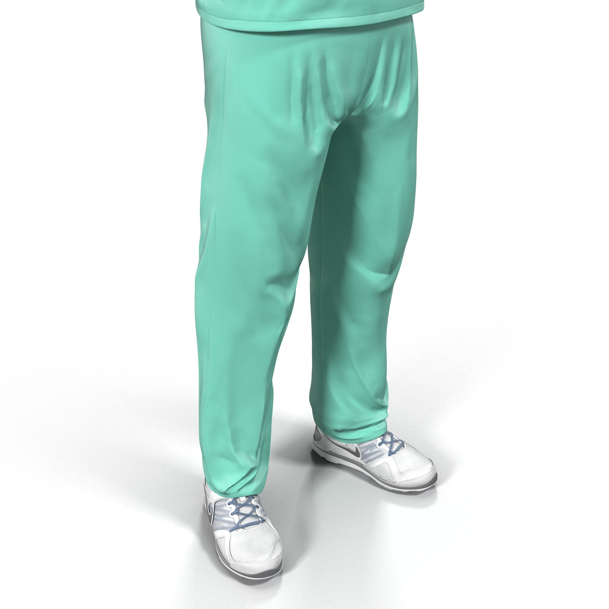 Male Surgeon Caucasian 3D