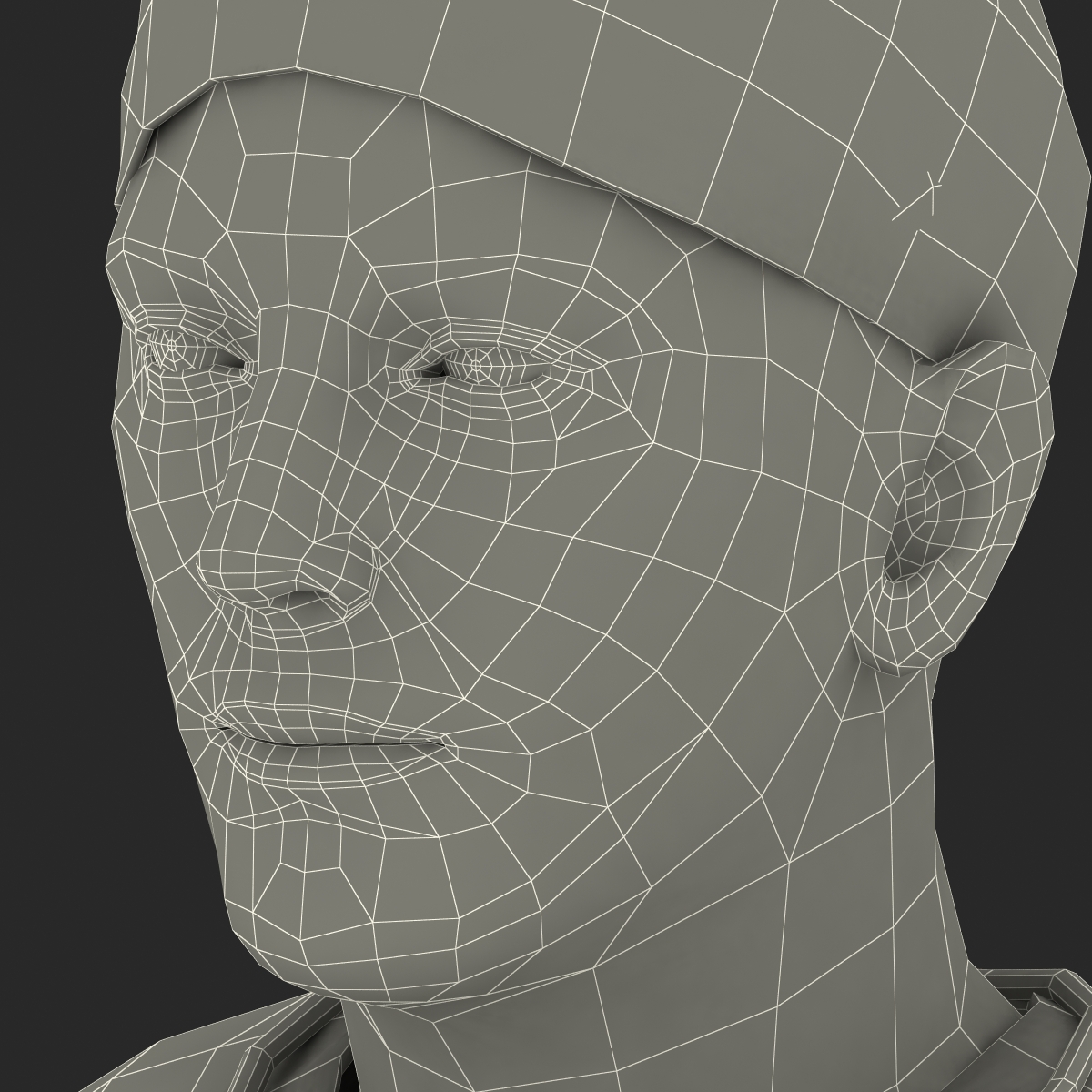 Male Surgeon Caucasian 3D