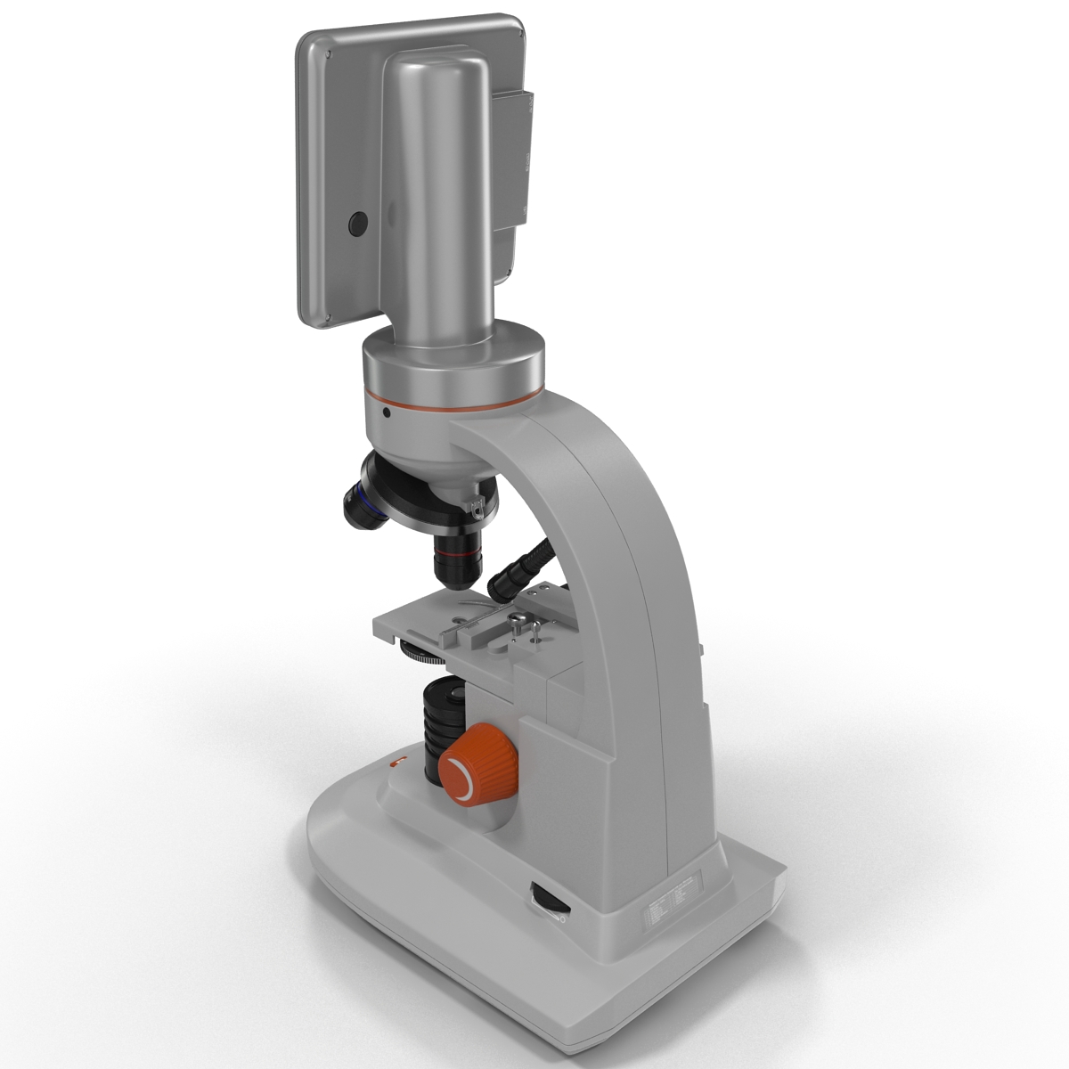 3D LCD Digital Microscope White model