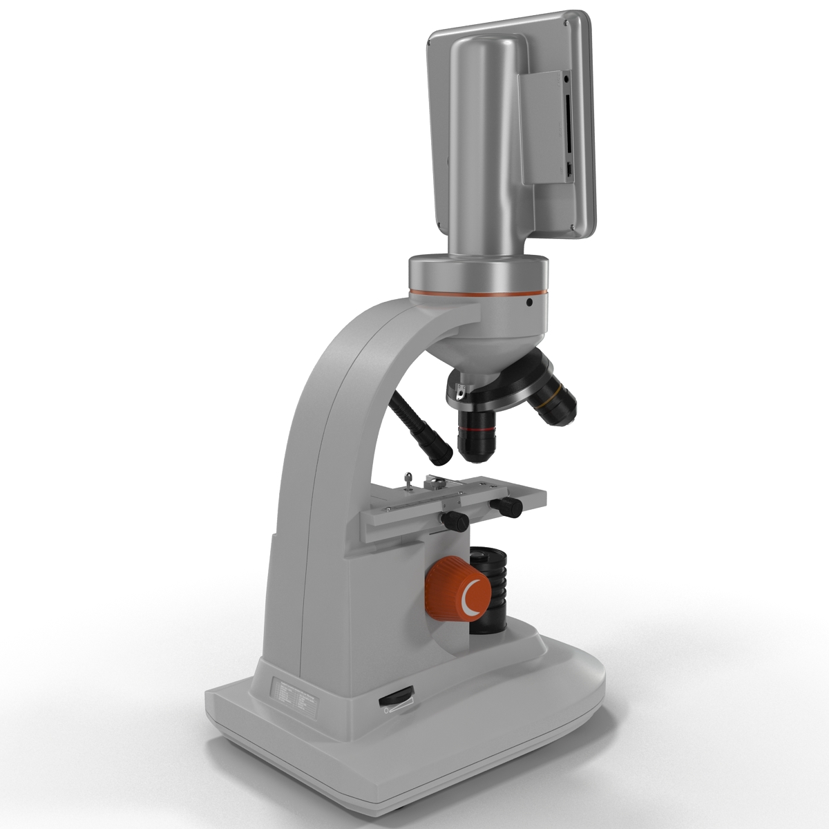 3D LCD Digital Microscope White model