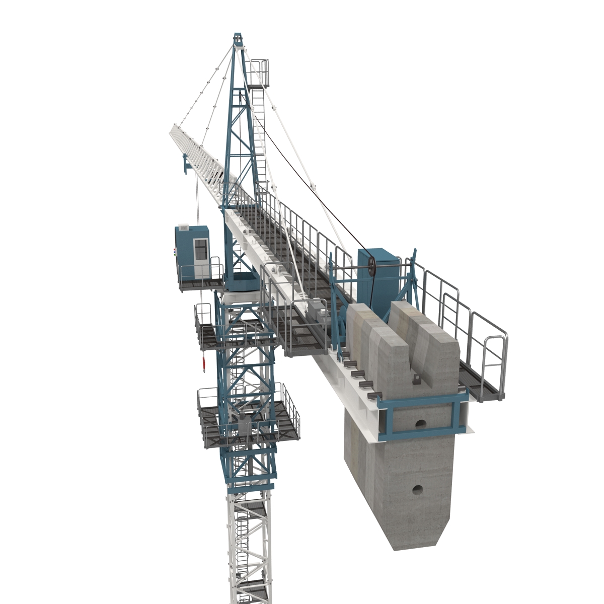 3D Tower Crane