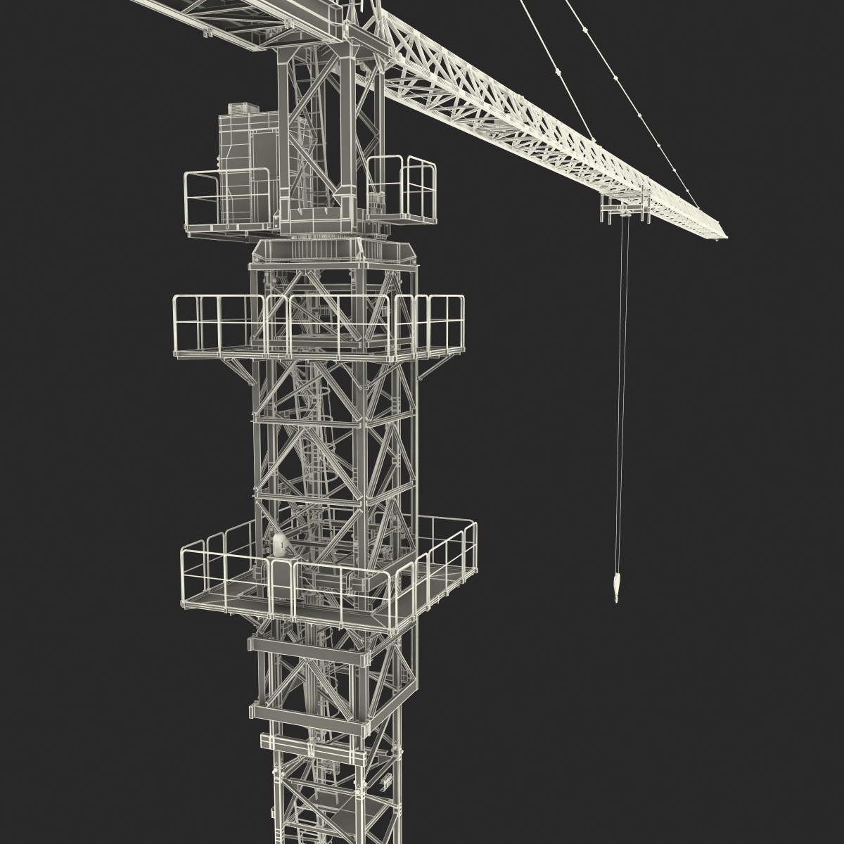 3D Tower Crane